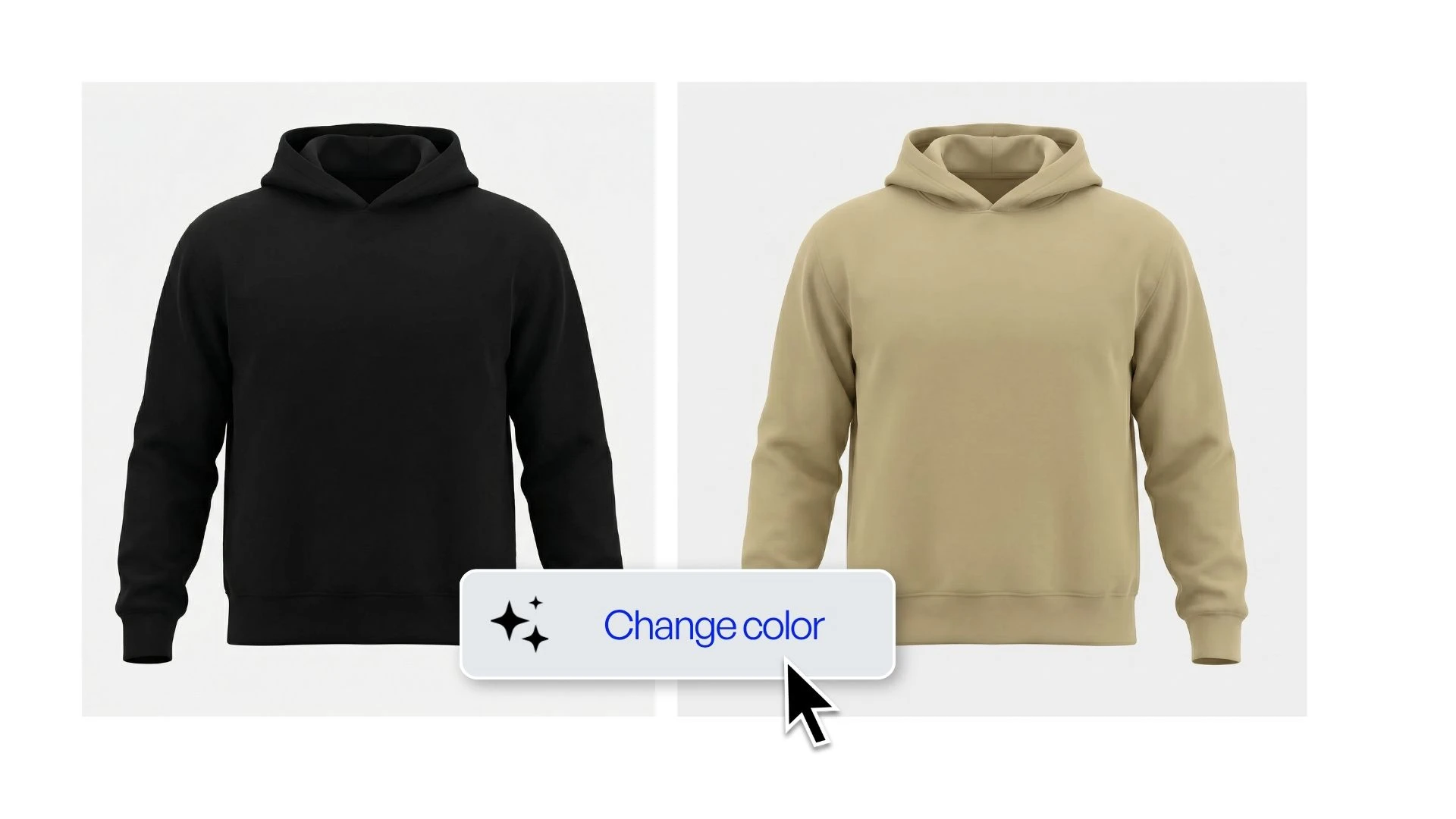 Two Ghost mannequins generated with Veeton