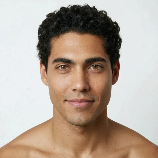 Diego, AI fashion model