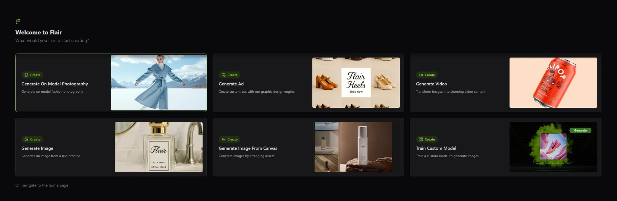 Plattform von Flair AI