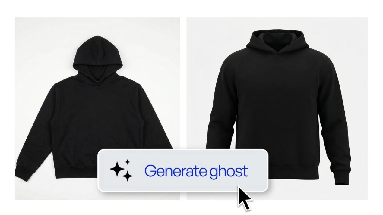 Ghost image generated with AI