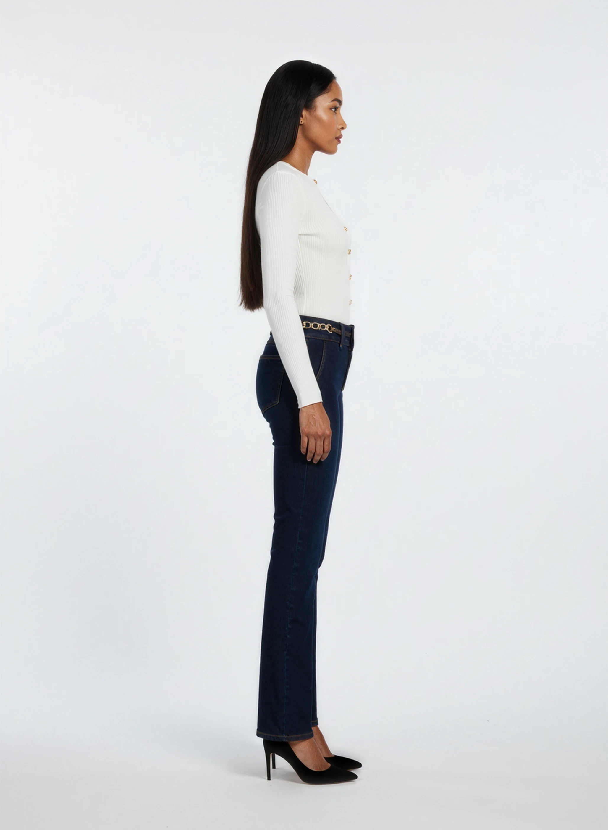 AI model side view