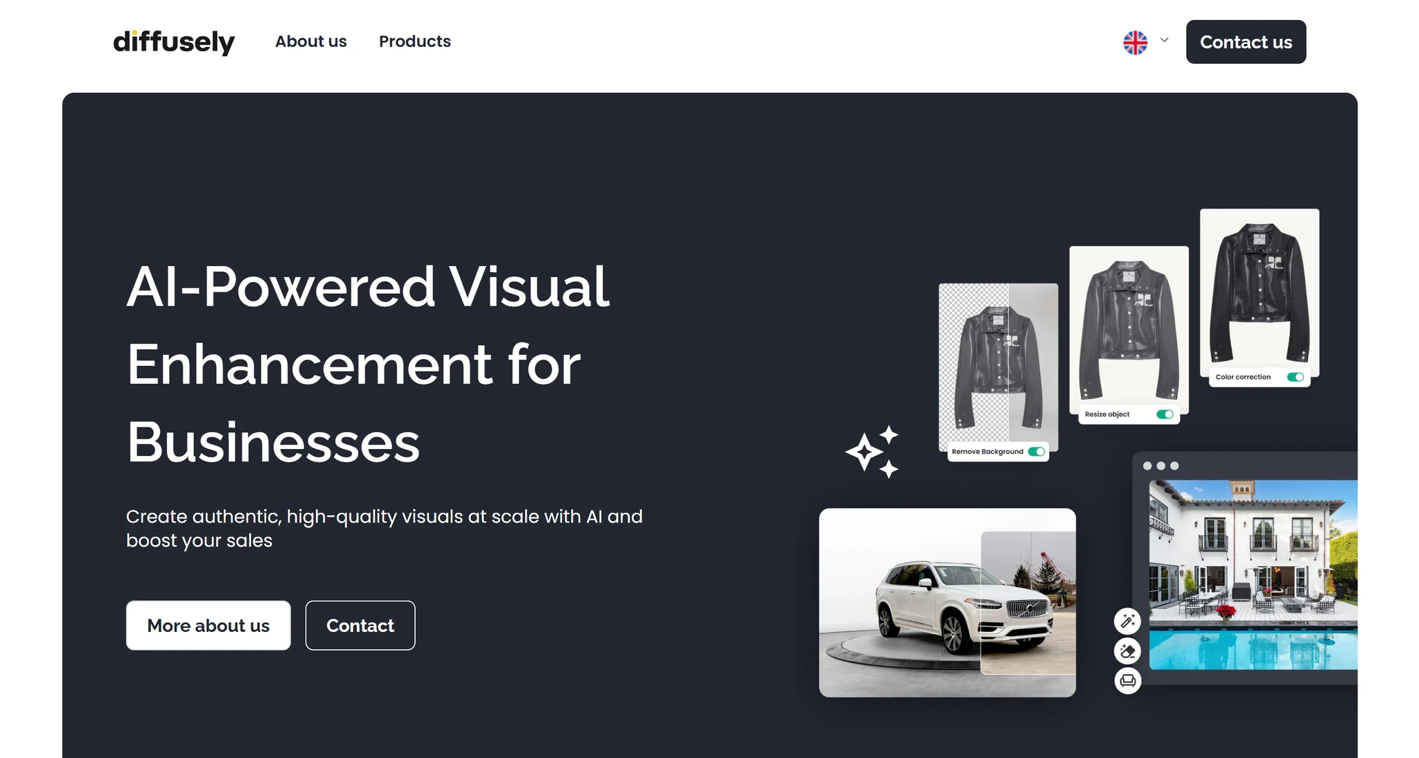 Enhance business and fashion visuals