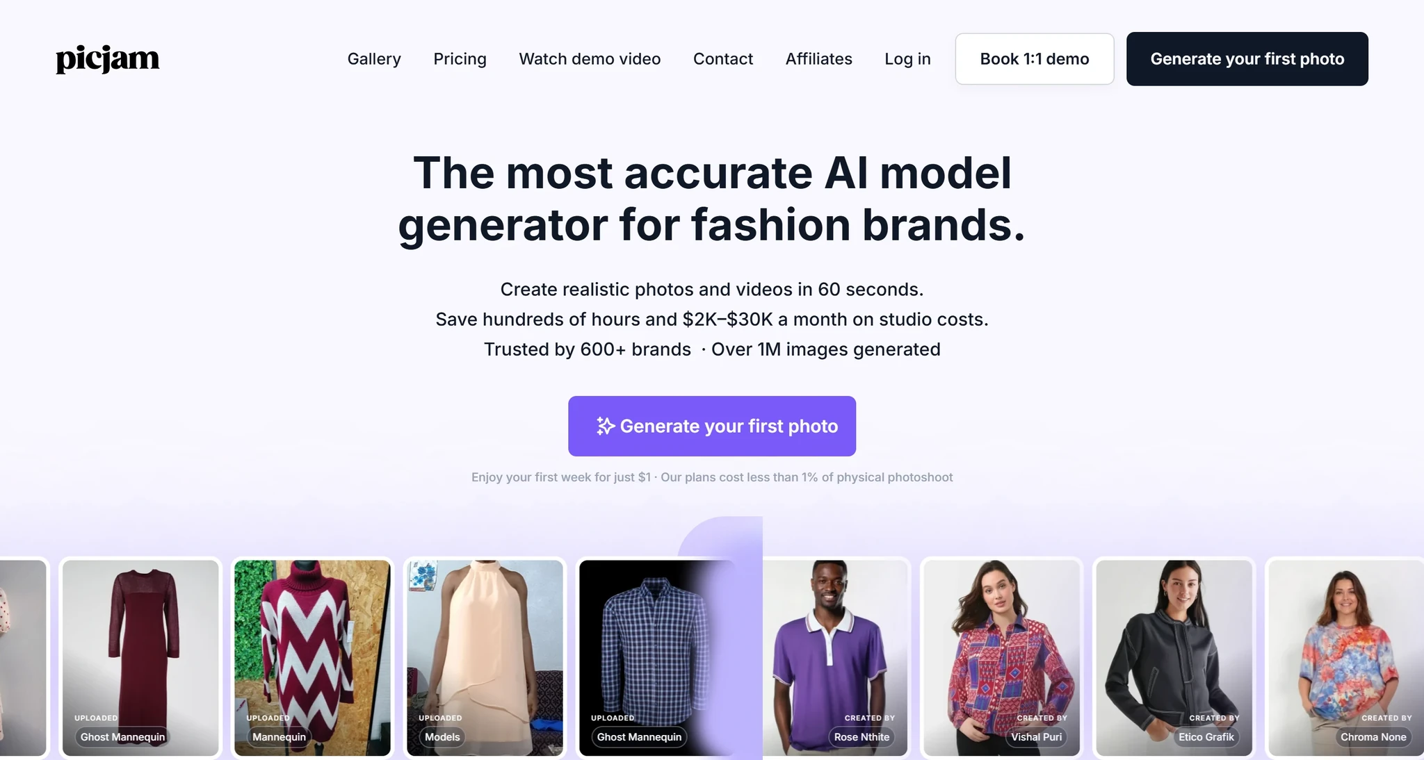 Generator for fashion brands
